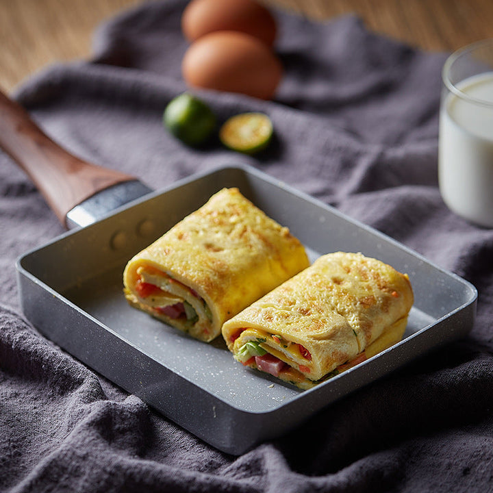 Unlock Culinary Creativity with the Maifan Stone Square Frying Pan