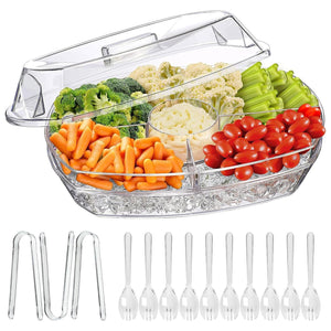 Elevate Your Entertaining with the Fruit Ice Serving Tray