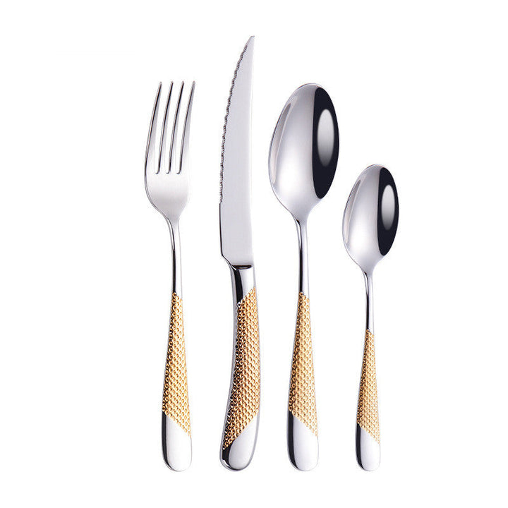 Elevate Your Dining Experience with Our Western Style Tableware Gift Box Cutlery Set