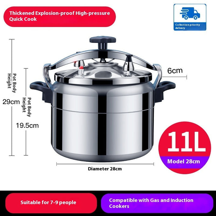 Unleash Your Cooking Potential with the Large Capacity Explosion Proof Gas Stove Pressure Cooker