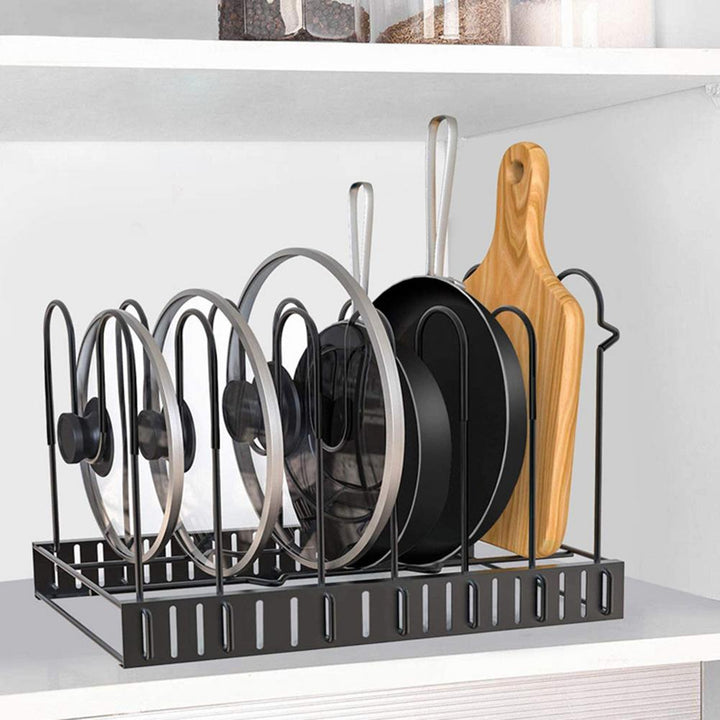 Transform Your Kitchen with the 8 Tier Iron Kitchen Storage Rack Organizer